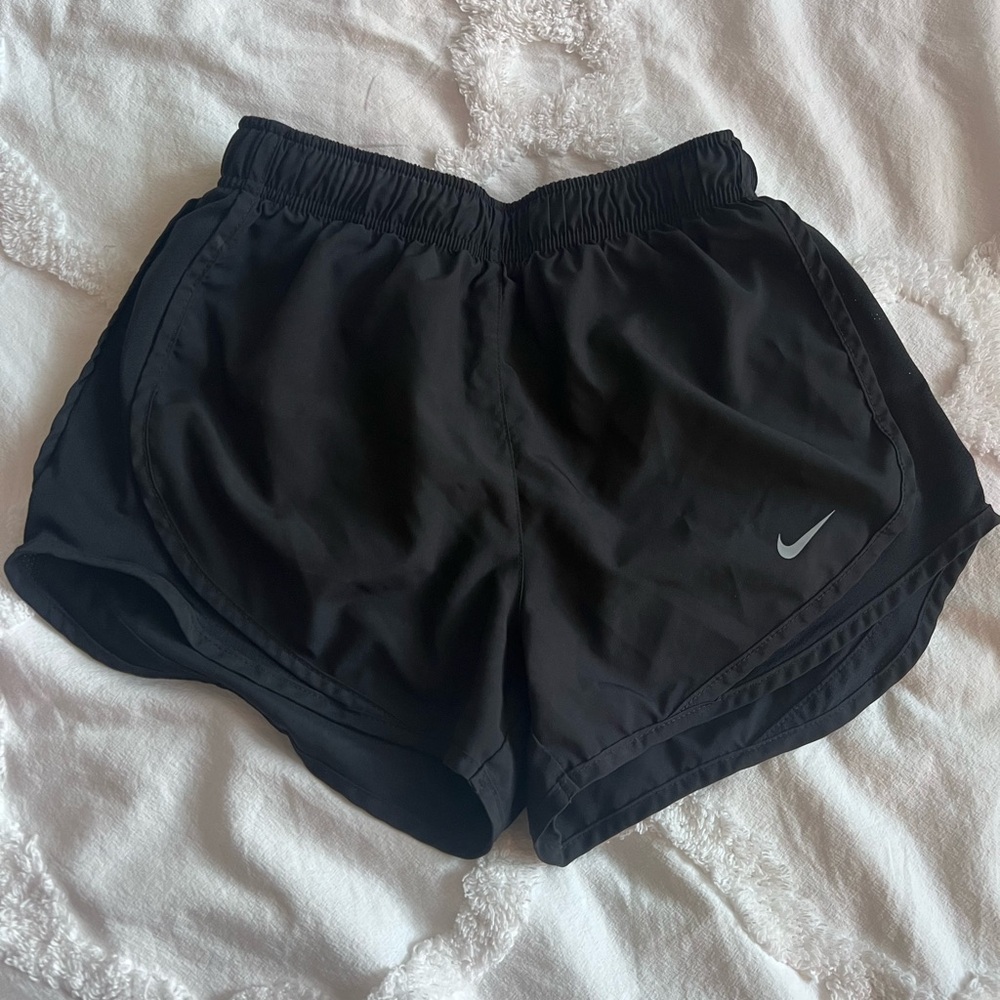 Black Nike athletic shorts